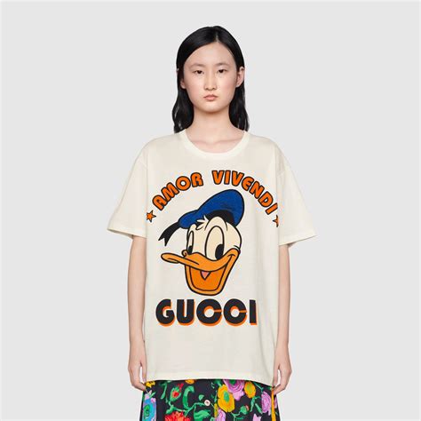 gucci donald duck t shirt.